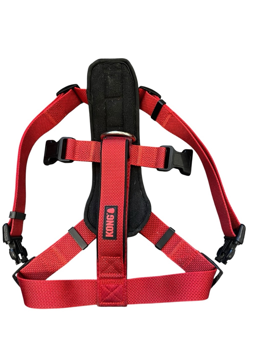 Kong Red No-Pull Dog Harness with Padded Chest Plate in excellent condition